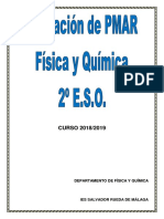 03 - Evaluación PMAR Física y Química 2º ESO - 18-19