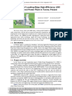 Application of Leading-Edge High-Efficiency USC Lignite-Fired Power Plant in Turow, Poland