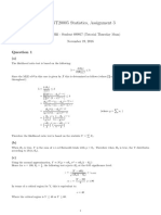 MAST20005 Statistics Assignment 3