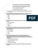 Banco de Preguntas y Respuestas Soporte y Mantenimiento