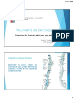 Seminario Volumetria de Complejos I 2018