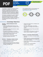 Nutanix Certified Professional (NCP) : Program Overview