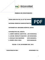 Derecho Admitivo II (Trabajo Ley de Municipalidades)