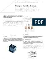 Seguidor de Lineas Analogico 