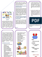 Triptico Derechos Dle Niño