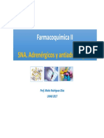 Clase Sna - Andregergicos y Antiadrenergicos - 2017