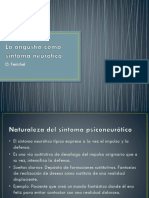 La Angustia Como Síntoma Neurótico - O. Fenichel