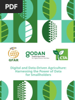 Data Driven Agriculture