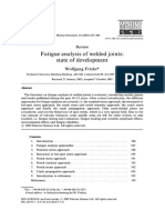 Fatigue Analysis of Welded Joints