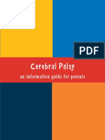 Cerebral Palsy An Information Guide For Parents