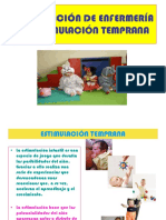 Intervención de Enfermería en Estimulación Temprana