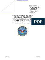 Department of Defense Standard Practice: Electric Plant Installation Standard Methods For Surface Ships and Submarines