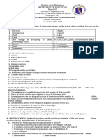 THIRD PERIODIC TEST - Applied-Economics 2nd Quarter 2018 - 19