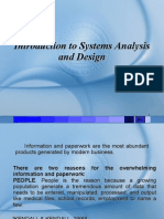 System Analysis and Design