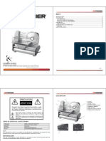 Manual de Instrucciones Cortadora Fiambre Premier MSL-3183.sp