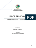 Labor Relations Case Digests FINALS