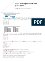 CCNA Exploration2: Routing Protocols and Concepts - Chapter 6 Exam