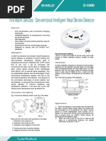 Conventional Intelligent HeatSmoke Detector D C400 PDF