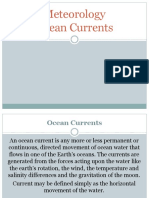 Meteorology Ocean Currents 