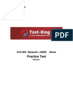 Practice Test: Comptia N10-004