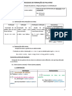 FOrmação de Palavras - Ficha Informativa