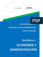 009 Bachiller en Economía y Administración PDF