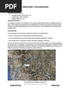 Informe Cordillera de La Viuda