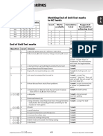 8a Test Mark Scheme