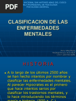 4.clasificacion de Las Enfermedades Mentales