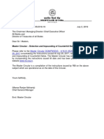 Detection and Impound of Counterfeit Notes