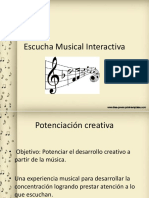 Escucha Musical Interactiva