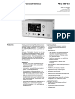 1MRK511059-BEN en REC 580 3.0 Bay Control Terminal PDF