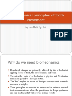 EditBiomechanical Principles of Tooth Movement