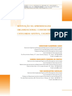 Motivação Na Aprendizagem Organizacional - Godoi, Freitas, Carvalho