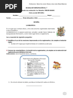 Examen Primer Bimestre Con Aprendizajes Esperados