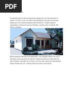 Vivienda Rural Plano