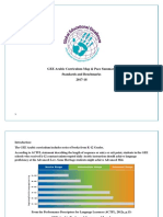 GEE Arabic Curriculum Map and Benchmarks 2017-2018