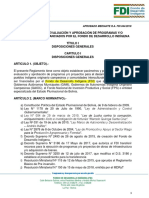 Reglamento de Evaluacion Fdi en PDF