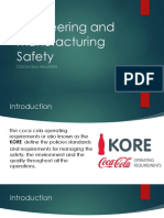 Engineering and Manufacturing Safety: Coca-Cola Industries