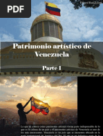 Edgard Raúl Leoni - Patrimonio Artístico de Venezuela, Parte I