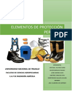 Elementos de Protección Personal