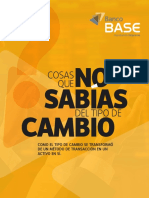 Cosas Que No Sabias Del Tipo de Cambio PDF