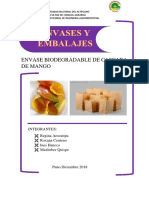 Envase Biodegradable de Cascara de Mango