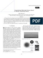 Trends in Computational Materials Science Based On DFT