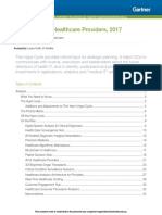 Hype Cycle For Healthcare PR 314257