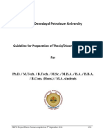 Guidelines For Writing UG-PG-PhD ProjectReportThesis