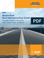 Masterseal Roof Waterproofing Guide: Durable Roofing Solutions With Liquid Resin Systems