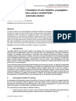 Three-Dimensional Simulation of Cave Initiation, Propagation and Surface Subsidence Using A Coupled Finite Difference-Cellular Automata Solution