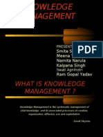 Knowledge Management: Smita Singh Meena Yadav Namita Narula Kalpana Singh Ram Gopal Yadav