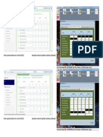 Hasil Upload Data Emis Online (Kiri) Tampilan Data Di Aplikasi Desktop (Kanan)